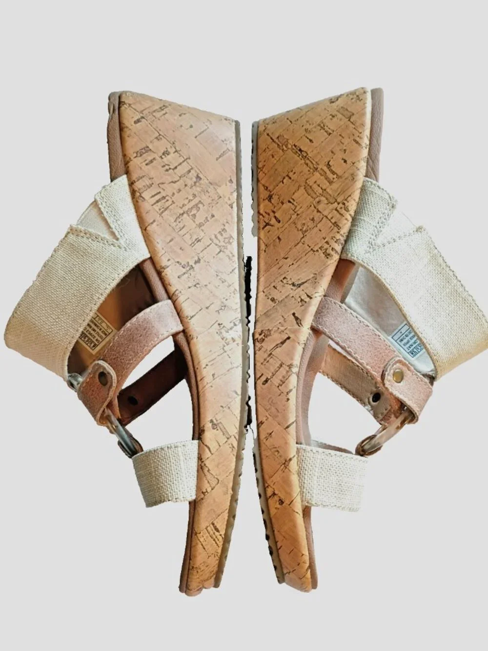 Skechers Women’s Luxe Foam Wedge Sandal Cali Beverlee Sail Away Natural - 8.5M